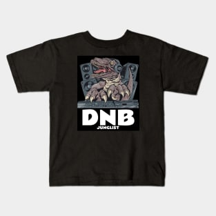 DNB - Junglist T.Rex Dj Kids T-Shirt